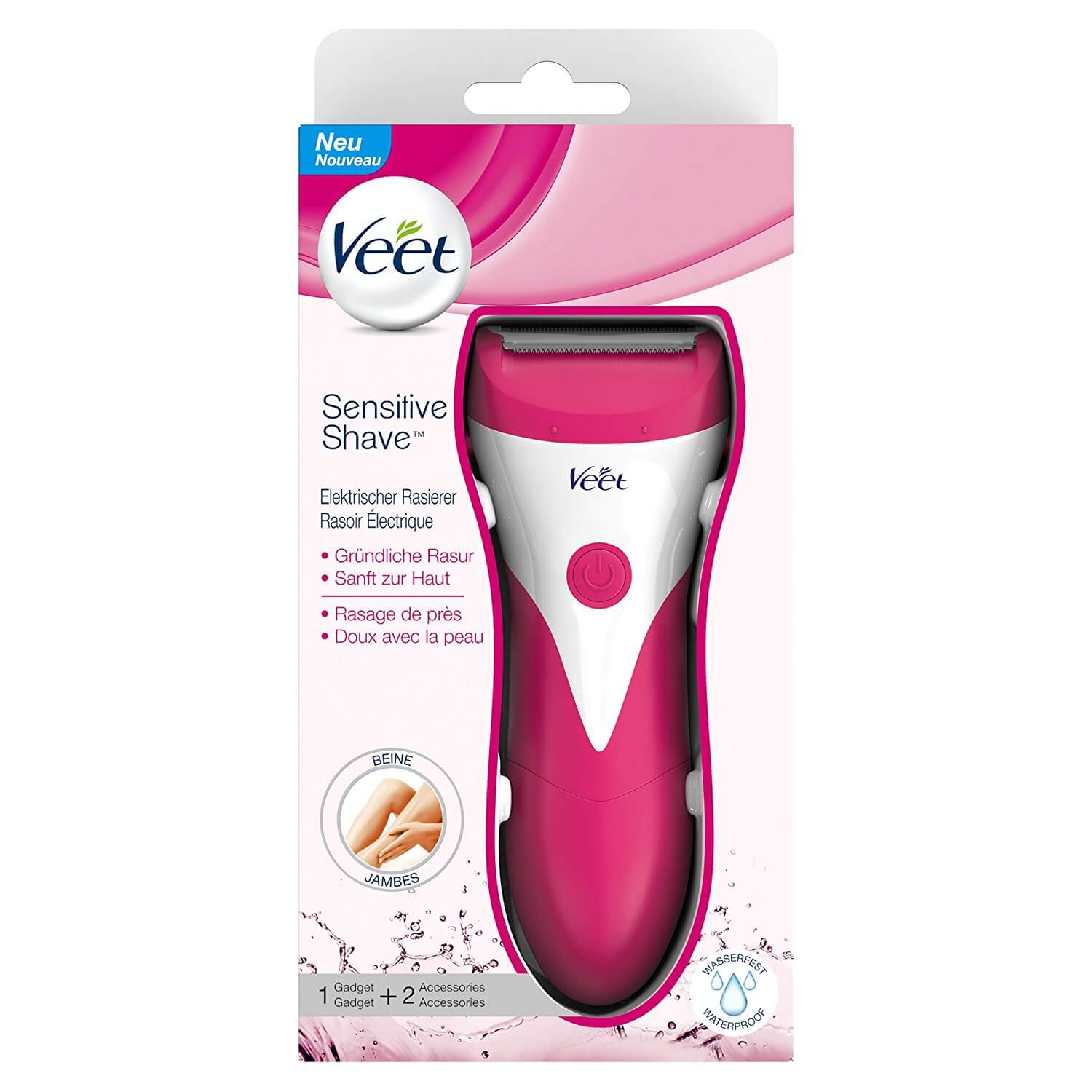 ᐅ Veet Sensitive Shave Fur Eine Grundliche Rasur Neu